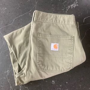Carhartt Relaxed Fit Pants. 30 x 30. Green.